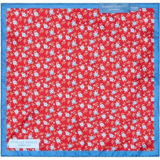Robert Talbott York Flower Multi Pocket Square in Red at Nordstrom
