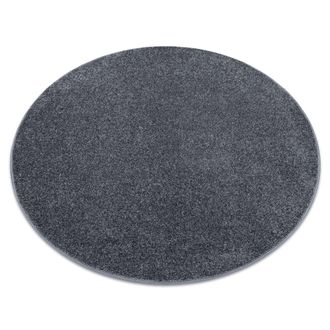 RugsX Rugsx - Alfombra Santa Fe C&iacute;rculo Gris 97 Llanura Color S&oacute;lido Grey Circulo 150 Cm