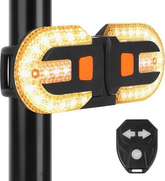 No Brand Intermitente Para Bicicleta - Luz Intermitente - Luz Intermitente Inal&aacute;mbrica Para Bicicleta