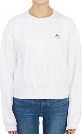 Moose Knuckles Felpa - Dames - Sweatshirts - Wit - S - Hoodies & sweatvesten