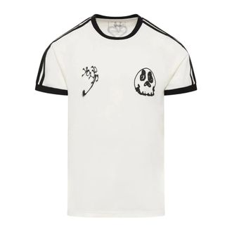 Yohji Yamamoto Heren, Tops, Wit, Maat: S Katoen