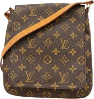 Louis Vuitton Pre-owned Cross Body Bags, female, Brown, Size: ONE SIZE Pre-owned Musette Salsa Shoulder Bag