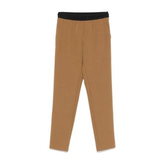Ermanno Scervino Dames, Broeken, Bruin, Maat: M Wol