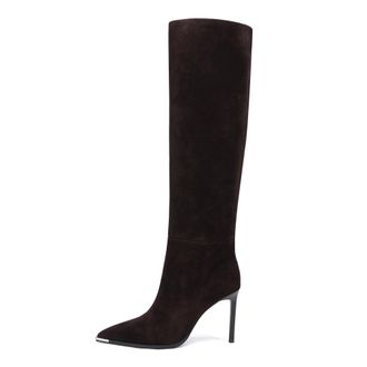 Cesare Gaspari Botas de Tac&oacute;n Stiletto Skyline - Shoes - Mujer - Marr&oacute;n - 40 EU