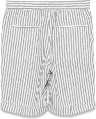 PESERICO Womens Striped Shorts Ss25 M