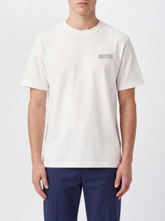 Autry T-shirt in cotone con logo a contrasto sul davanti