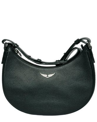 Zadig&Voltaire Moonvibe Grained Leather Crossbody