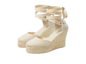 Soludos Platform Wedge Espadrille Womens Sandals La Concha Ivory : 7.5 B - Medium, Rubber/Synthetic