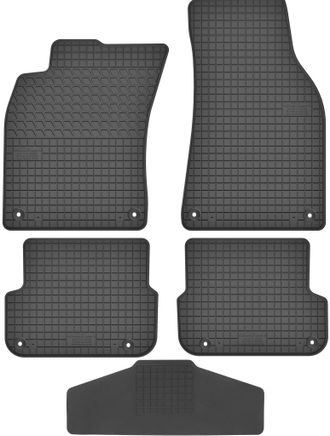 OEM Alfombrillas Motohobby 141108 + Funda 200000/1 - Audi A6 C6 06.2006-2011 Stop. Av2 Delanteras Y Traseras - Instaladas
