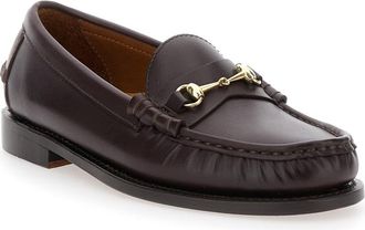Sebago Womens Loafers Joe Modena Burgundy Leather