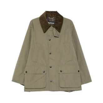 Barbour Light Jackets, male, Green, Size: 3XS Bedale Jacket