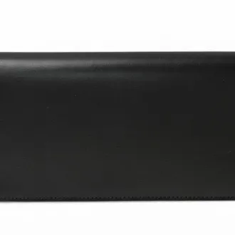 Cartier Pasha Black Leather Long Wallet (Bi-Fold) (Pre-Owned)