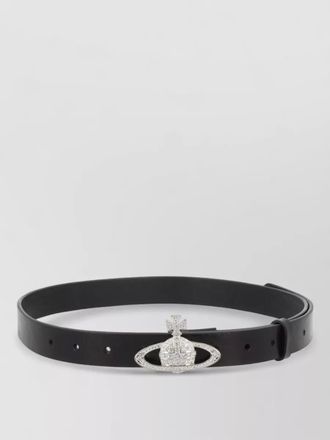 Vivienne Westwood leather belt multiple holes unisex style