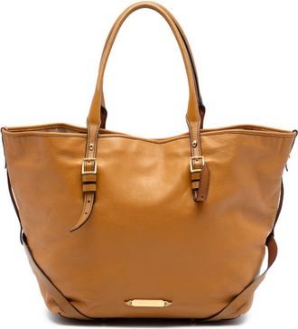 Burberry Pre-owned Burberry Leather Salisbury Belted Tote ITCF&10SCA