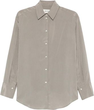 R&oacute;he Camicia a righe - Grigio