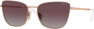 Vogue Eyewear VO4308S Polarized 515262 Womens Sunglasses Gold Size 56