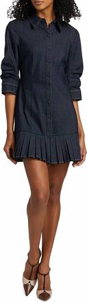 Cinq &agrave; Sept Denim Lucilla Dress In Indigo