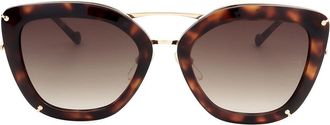 Ana Hickmann AH3174 G24 Womens Sunglasses Tortoiseshell Size 54