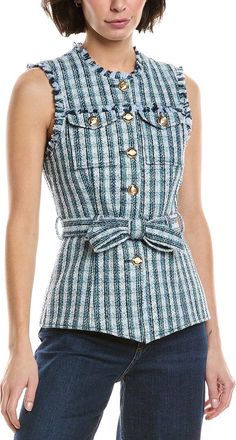 Cinq &agrave; Sept Cinq &Agrave; Sept Matilda Tweed Vest