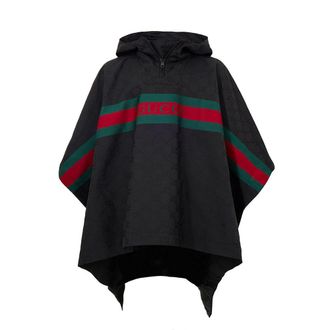 Gucci Black Polyester Trench Mens Coat