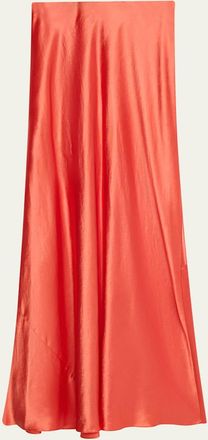 Vince Satin Maxi Skirt