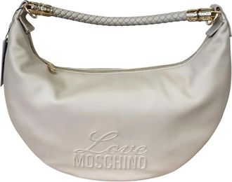 Love Moschino Hobo Bag - Dames - Schoudertassen - Wit - ONE Size - Tassen