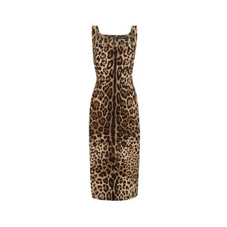 Dolce & Gabbana Dames, Jurken, Veelkleurig, Maat: M Zijde