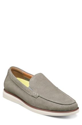 Florsheim Tropics Venetian Loafer in Gray Suede at Nordstrom, Size 10.5