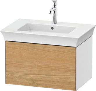 Duravit Duravit - Tulip Blanco, Mueble De Ba&ntilde;o Montado En La Pared, Ancho