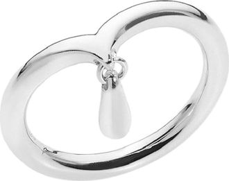Lucy Quartermaine Mini Drop Ring in Sterling Silver at Nordstrom, Size 5.5