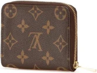 Louis Vuitton Pre-owned Plastic Portemonnee - Dames - Vintage Accessoires - Bruin - ONE Size - Vintage