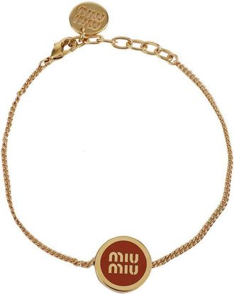 Miu Miu Enamel Metal Bracelet
