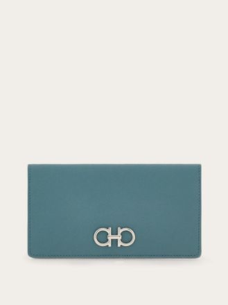 Ferragamo Donna Portafoglio Gancini Verde