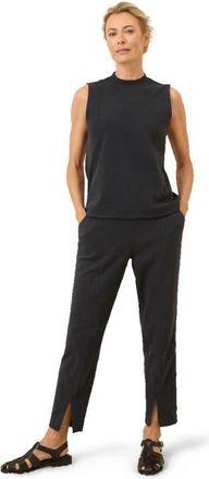 Pact Organic Cotton Airplane Mock Neck Shell in Charcoal Heather at Nordstrom, Size Xx-Large