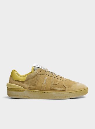 Lanvin Mens Suede Clay sneakers Men