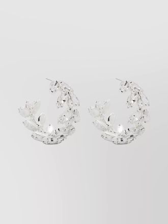 Magda Butrym plated brass earrings