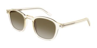 Saint Laurent SL 549 SLIM 007 Mens Sunglasses Yellow Size 47 - Free RX Lenses - Free RX Lenses