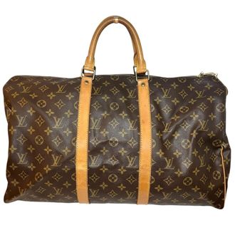 Louis Vuitton Brown Monogram Monogram Boston Bag (Pre-Owned)