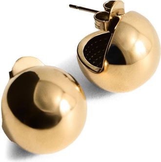 Mango Stud Earrings in Gold at Nordstrom