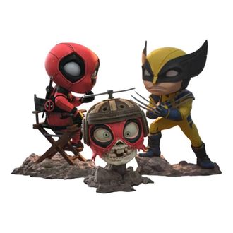 MARVEL PVC Deadpool Wolverine Headpool Action Figure 14cm