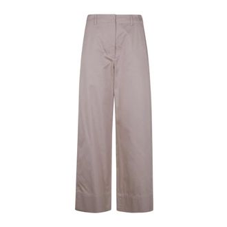Max Mara Wide Trousers, female, Beige, Size: S Unico Wide Trousers