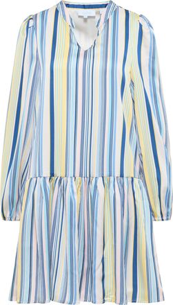 Usha BLUE LABEL midi-jurk met strepen qisha