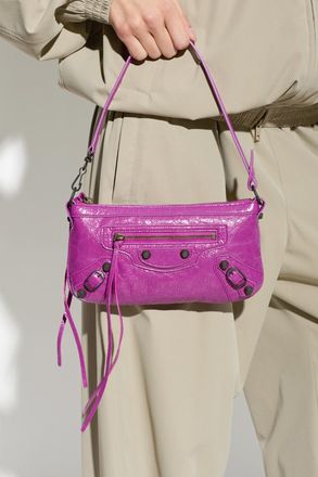 Balenciaga Le City Bag, Womens, Purple