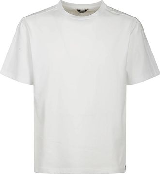K-Way Witte Ice Cotton T-Shirt - Heren - T-shirts - Wit - XL - Katoen - Tops