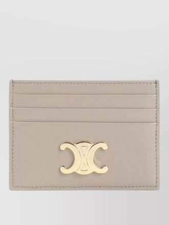 Celine triomphe compact card holder