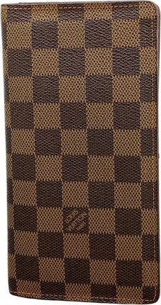 Louis Vuitton Ebene Long Wallet (Bi-Fold) (Pre-Owned)