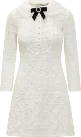 Self Portrait Mujer, Vestidos, Blanco, Talla: L