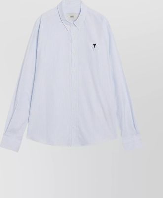 Ami striped long sleeve shirt ami de coeur