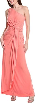 Adrianna Papell One-Shoulder Jersey Maxi Dress