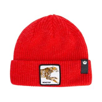 Goorin Brothers Nonstop Beanie - Dames - Hoeden - Rood - ONE Size - Accessoires